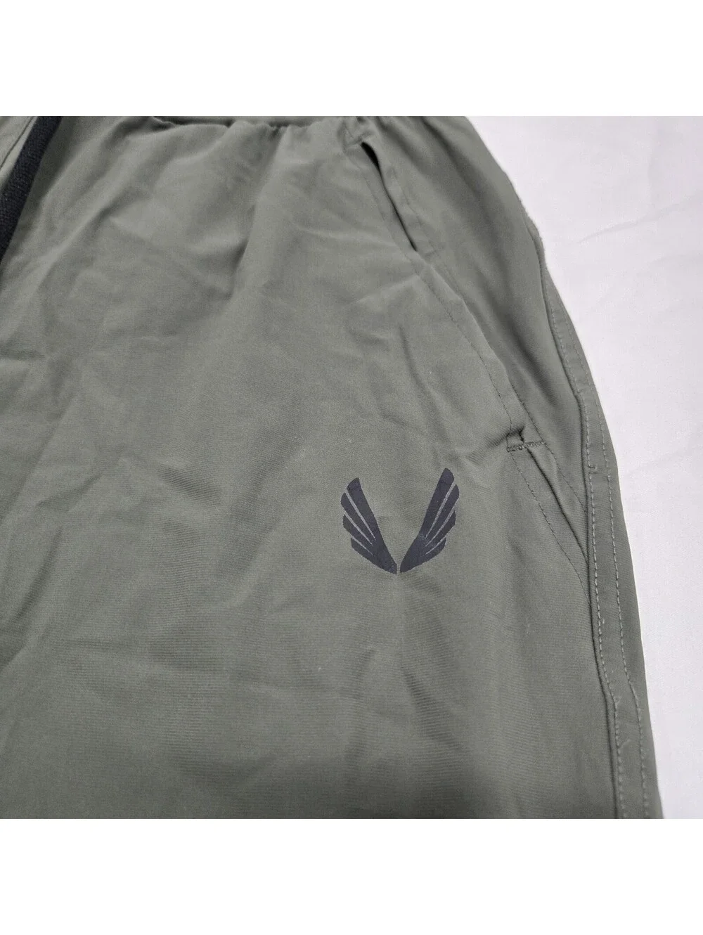 EUC Size S Men's ASRV Joggers Tetra-Lite High Rib Jogger Pants Olive DSG-0477